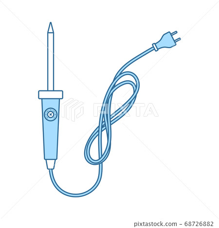 Soldering Iron Icon Stock Illustration