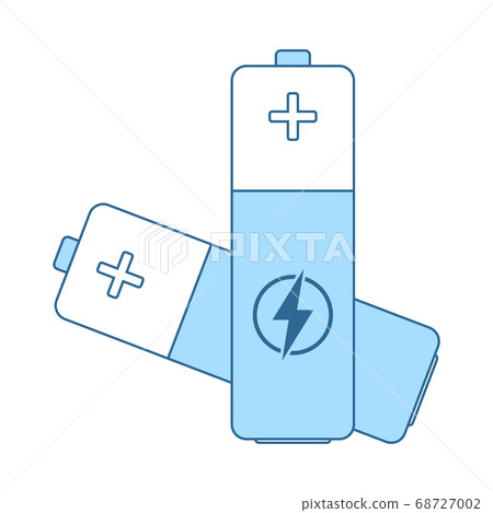 Electric Battery Icon Electric Battery Icon 68727002