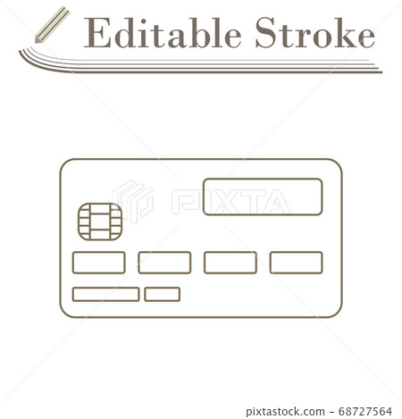 Credit Card Icon 68727564