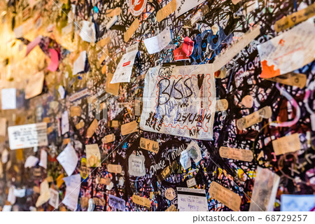 Italy Verona Juliet's House Juliet's Wall 68729257