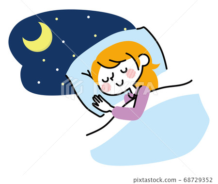 Sleep good sleep Woman Sleep good sleep Woman 68729352