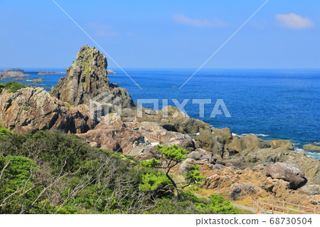 [Kochi Prefecture] Cape Muroto Bishago Rock 68730504