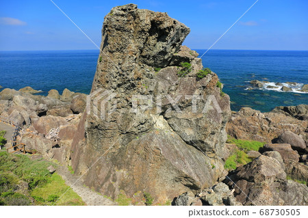 [Kochi Prefecture] Cape Muroto Eboshiiwa 68730505