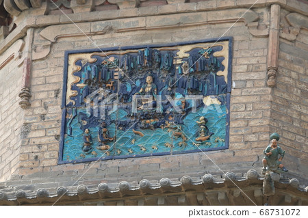 China Kaishan Temple Kaikai Temple Twin Towers 68731072