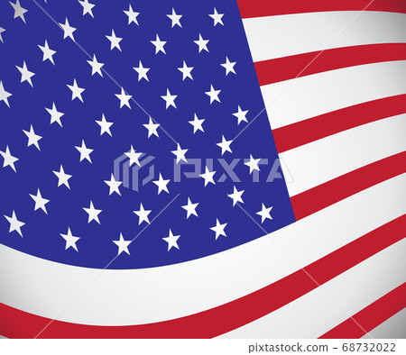 American flag vector illustration 68732022