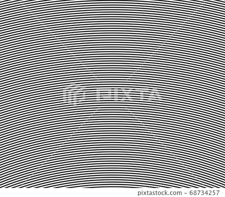 Abstract warped Diagonal Striped Background. 68734257