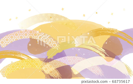 Japanese pattern background material Japanese pattern background material 68735617