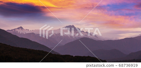 New Zealand mountains New Zealand mountains 68736919