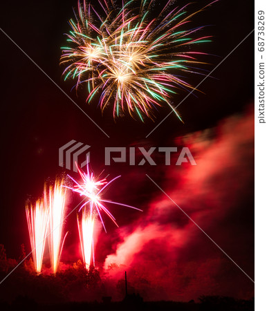 Shiga Agricultural Park Blume no Oka Fireworks Festival 2020/8/13 Shiga Agricultural Park Blume no Oka Fireworks Festival 2020/8/13 68738269