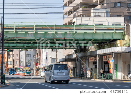 車站三川島車站前的風景 車站三川島車站前的風景 68739141