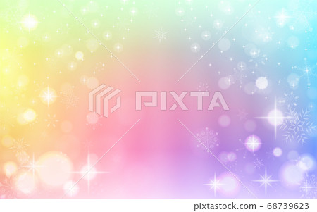 雪花閃閃發光的背景圖 68739623