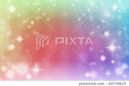 Glittering background illustration with snowflakes Glittering background illustration with snowflakes 68739624