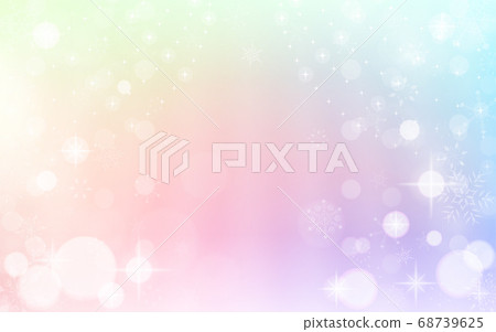 雪花閃閃發光的背景圖 68739625