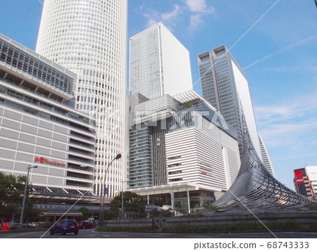 Aichi prefecture Nagoya station square cityscape 68743333
