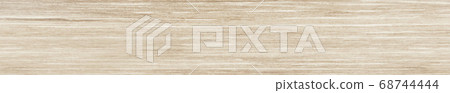 Panoramic texture of light wood with knots - 68744444