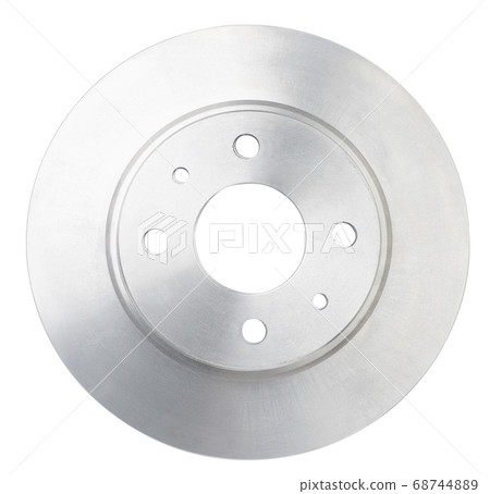 Car brake disc on a white background. Isolated Car brake disc on a white background. Isolated 68744889