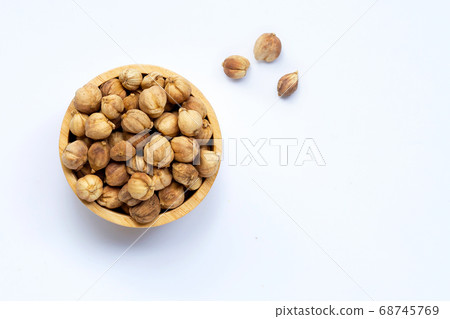 Siam Cardamom or Kapulaga on white background. Siam Cardamom or Kapulaga on white background. 68745769