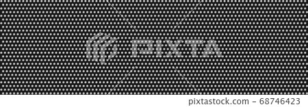 Black perforated background with black holes and glow 68746423