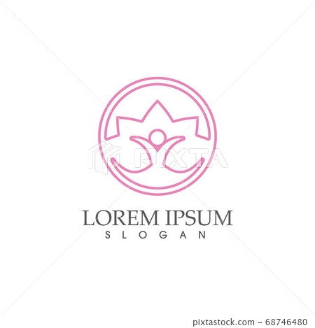 Beauty Vector lotus icon Beauty Vector lotus icon 68746480