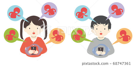 Smartphone bullied (no line) Smartphone bullied (no line) 68747361