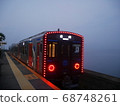 YC1 type that stops at Chiwata station in the early morning 68748261