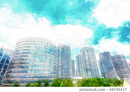 High-rise apartment in Yokohama 68749417