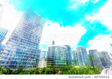 High-rise apartment in Yokohama 68749418