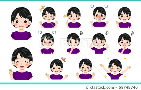 握拳 指示 手指頭 68749740