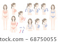 Bra bust-up woman Bra bust-up woman 68750055