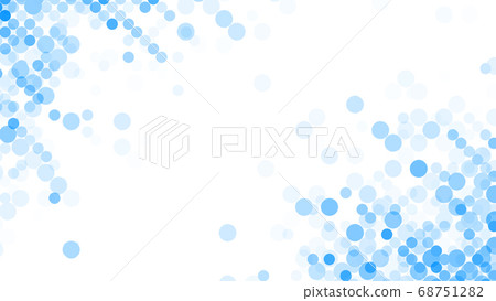 Blue digital geometric pattern particle graphic business background material 68751282