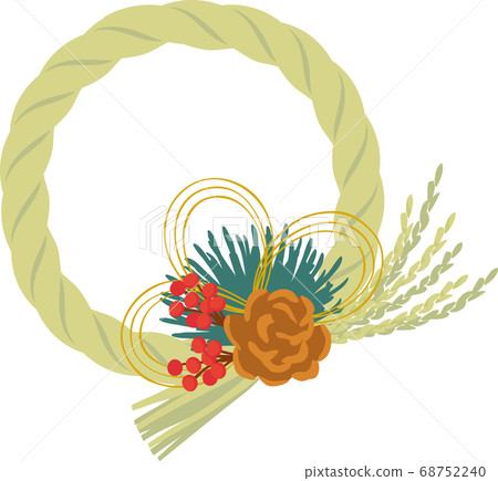 Nanten and pinecone lanyard decoration 68752240