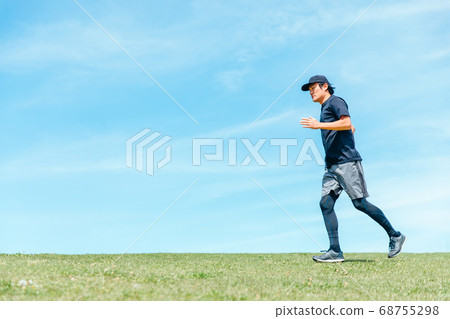 男人跑步 男人跑步 68755298