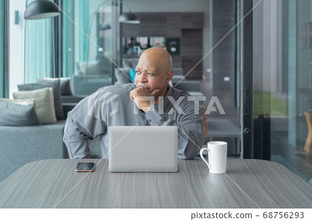 Business elderly black american man, African Business elderly black american man, African 68756293