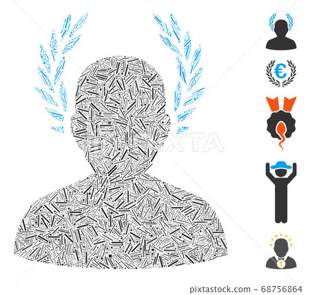 Hatch Collage Caesar Icon 68756864