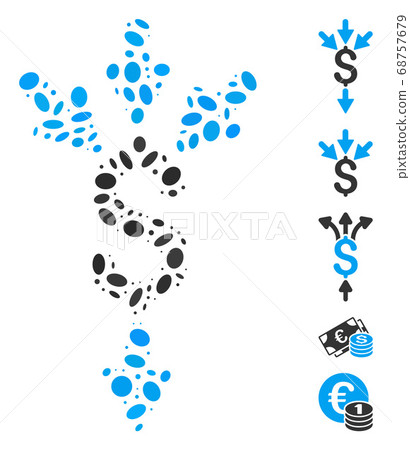 Dotted Collage Combine Payments 68757679