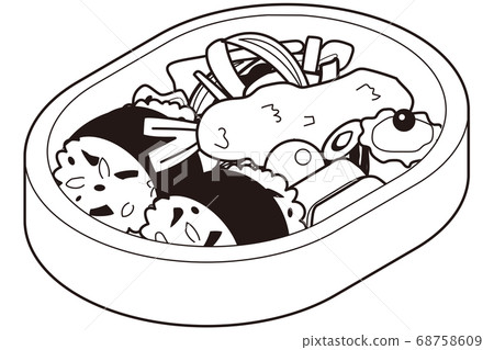 兒童便當（飯糰和蝦苗） 68758609