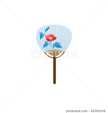 Chinese fan or blower icon, flat cartoon vector... - Stock Illustration  [68760348] - PIXTA