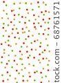 Candy pattern for wrapping (for wallpaper background) Autumn / Winter Christmas specifications 68761571