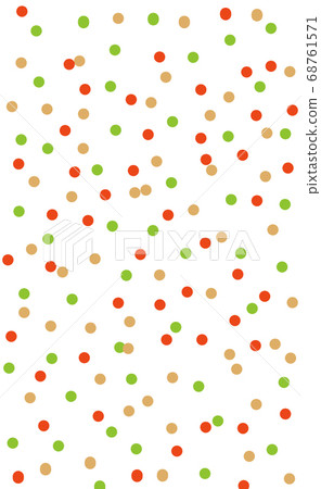 包裝用糖果圖案(用於牆紙背景)秋/冬聖誕節規格-插圖素材[68761571