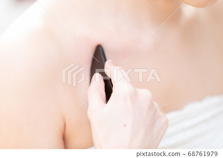 lymphatic massage lymphatic massage 68761979