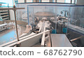 coronavirus. Medical bottles on the production line. Production of medical medicine 68762790