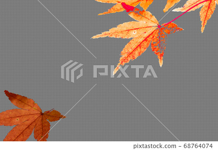 Background pattern: Autumn leaves dance 68764074