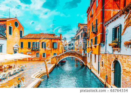 Views of the most beautiful channels of Venice, Views of the most beautiful channels of Venice, 68764334