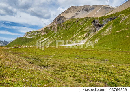 View of the albula pass in grisons, switzerland, 68764839