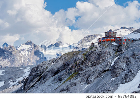 Italy, Stelvio National Park. Famous road to Italy, Stelvio National Park. Famous road to 68764882