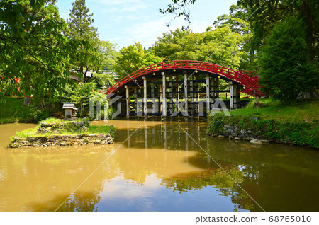 Niutsubi Shrine Kagamiike and Wahashi World Heritage Site Niutsubi Shrine Kagamiike and Wahashi World Heritage Site 68765010