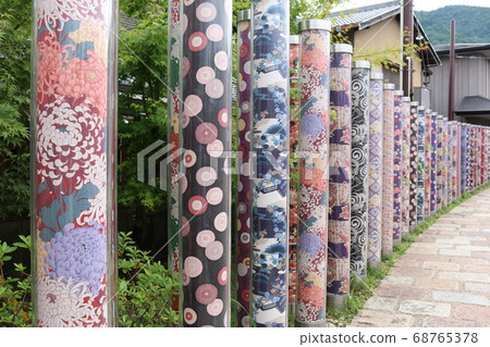 Kyoto Prefecture Kyoto City Ukyo Ward Arashiyama Station Kimono Forest Kyoto Prefecture Kyoto City Ukyo Ward Arashiyama Station Kimono Forest 68765378