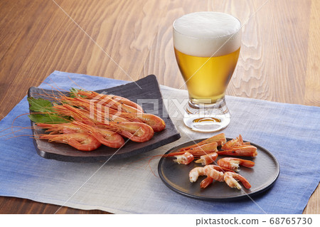 Striped shrimp draft beer snack set Striped shrimp draft beer snack set 68765730