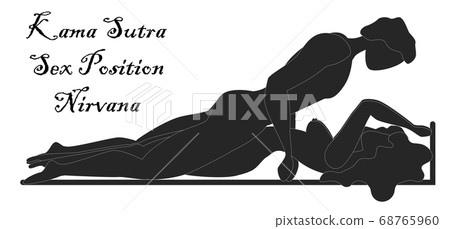 Kama Sutra, a man and a woman have sex. The art of 68765960