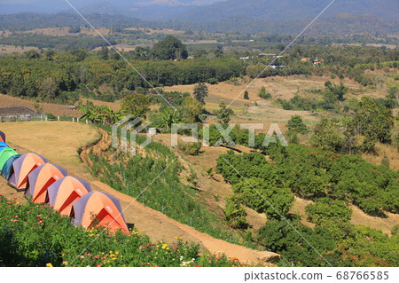 campus on the peak in Chiang Rai countryside for tourists. campus on the peak in Chiang Rai countryside for tourists. 68766585